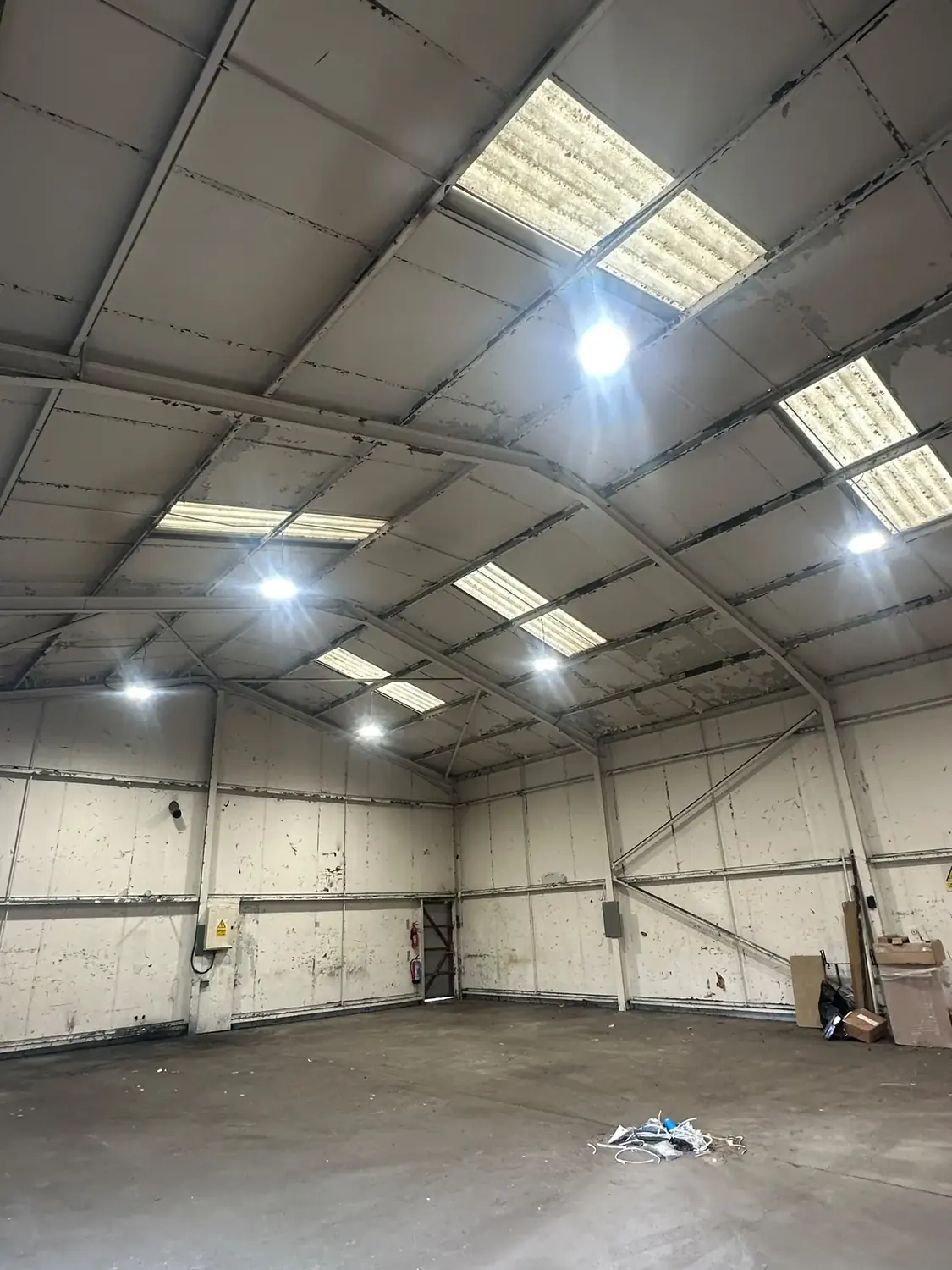 LED lighting in a commercial unit near Lincoln